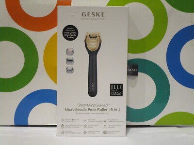 GESKE ~ MICRONEEDLE FACE ROLLER 9 IN 1 ~ BOXED