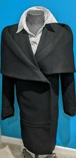 Beautiful Women's Givenchy Black Wool Coat Size 8.