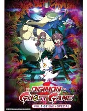 Digimon Ghost Game (Vol.1-67 End & Special) Anime DVD English Sub SHIP FROM USA