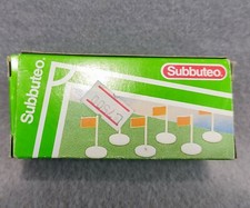 Subbuteo Accessories 61188 6 Corner Flags New Vintage Deadstock