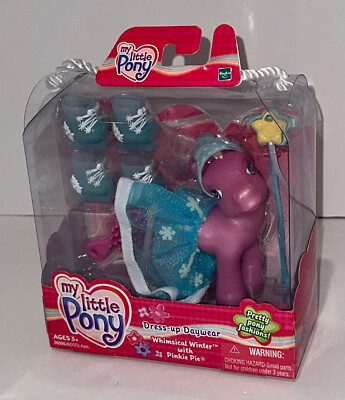 G3 MY LITTLE PONY Dress-Up Daywear WHIMSICAL WINTER with PINKIE PIE   Super Rare