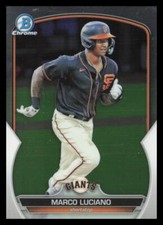 2023 Bowman #BCP-43 Marco Luciano San Francisco Giants Chrome Prospects