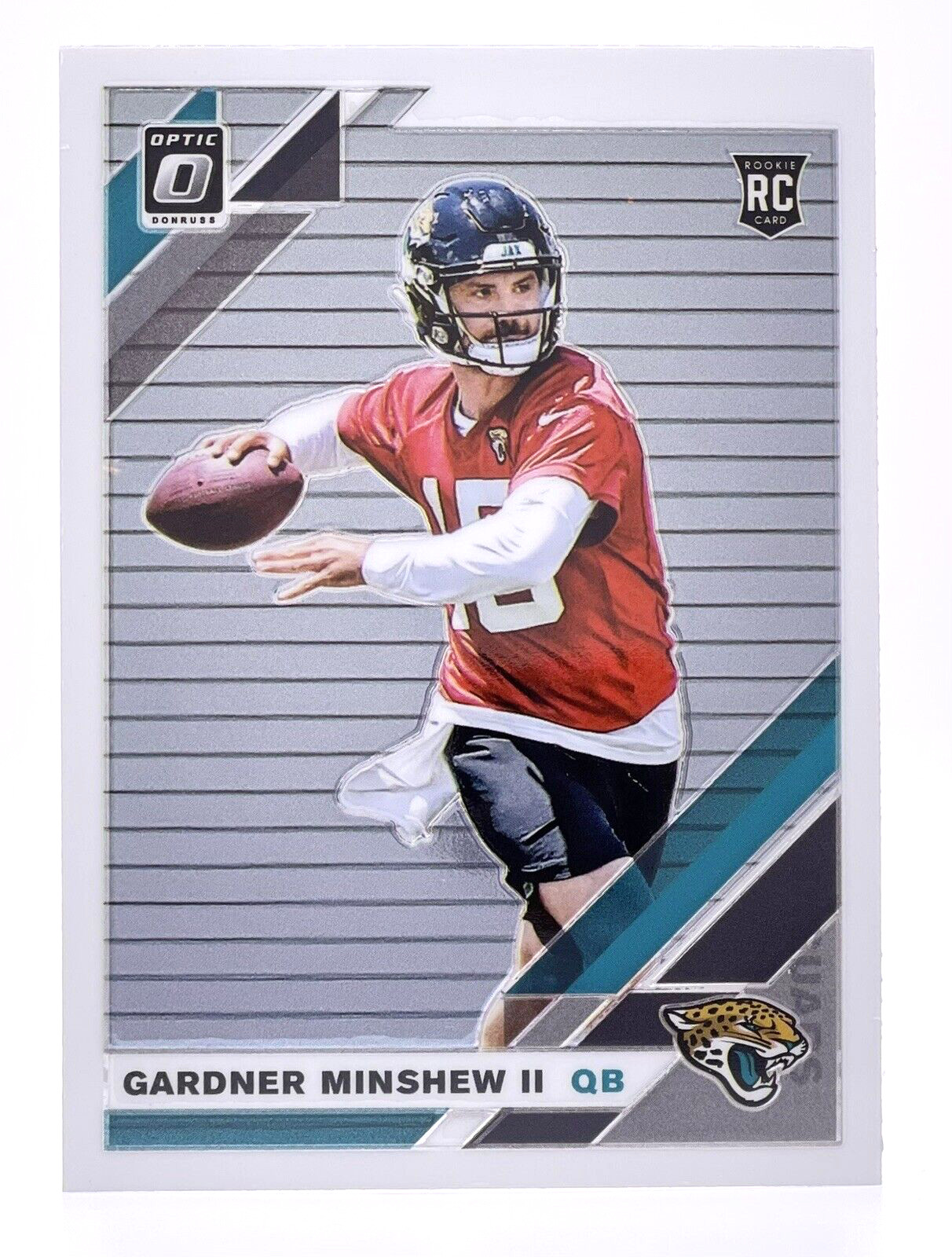 2019 Optic #142 Gardner Minshew II RC Jacksonville Jaguars
