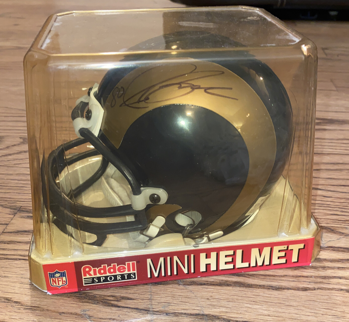 Los Angeles Rams RAVE Speed Mini Football Helmet - Creative Sports