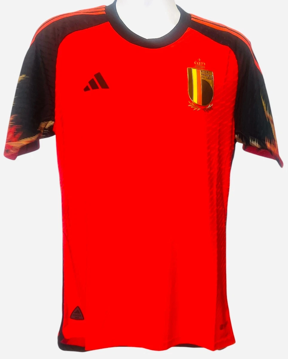 Maillot Belgique Officiel Match Porté Indossé Shirt Jersey