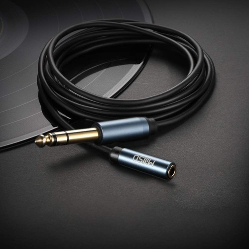 MillSO 1/4 to 3.5mm Headphone Adapter 16 ft TRS 6.35mm 16 FT / 5 M, Blue - 第 2/7 張圖片