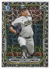 2026 BOWMAN CHROME GAGE JUMP 1ST BOWMAN LAZER REFRACTOR #BCP-15