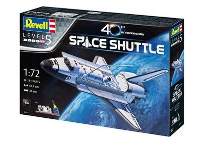 Revell 05673 Geschenkset Space Shuttle, 40