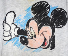 Vintage Disney Mickey Mouse T Shirt XL 80s 90s Single Stitch Cartoon Tee