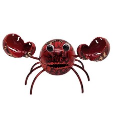 Krabbe stehend 11 cm rot perfekt für Geldgeschenk maritim Deko Küste Strand