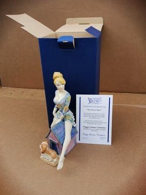 Peggy Davies Kennel Maid Figurine 2005 Nr.46 Guild Exclusive Box & COA Selten
