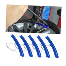 Car Tire Changing Rim Protector, 5 Pcs Wheel Changing Rim Savers, 15cm Blue