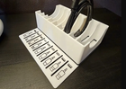 Desktop USB Cable Organizer Holder – Clean Cable Management Stand Dock