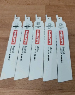 Hilti SP 15 /6, Säbelsägeblatt,Metal, 152mm,14 TPI,6, 5 Stück