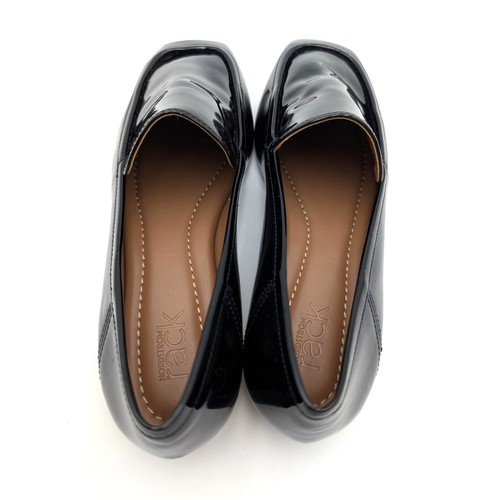 Nordstrom Rack Franny Loafer Shoes Women's Black Patent Size US5M EU35 - Picture 10 of 10