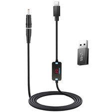 FARSENSE USB C to DC Adapter,Barrel PD Trigger Cable 3.3ft with Type C Male...