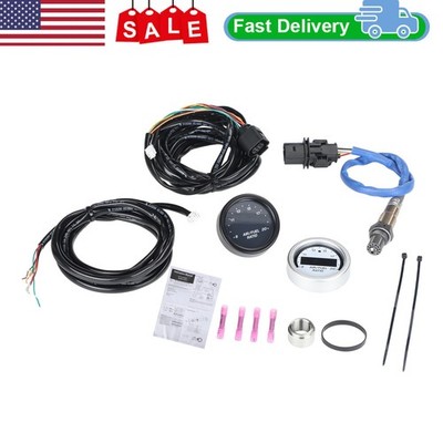 Wideband O2 Air Fuel Ratio Gauge AFR For 30-4110  Fit For 30-4110 US USA O2 0-5V