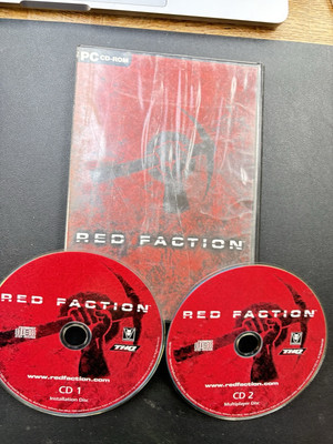 Red Faction PC CD Windows Spiel 2001 Sci Fi FPS Retro Gaming