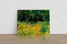Vincent van Gogh "Park at Asnieres in Spring" Canvas Print Wall Art Home Decor