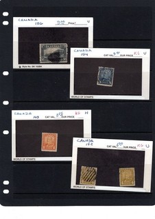 BH GOLDPATH: CANADA STAMP CAT VALUE $27.25 #149 #152 #154 BHS_001_190_9