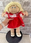 1978, 1982 Original Cabbage Patch Kid Blonde Hair Blue Eyes and Clothes