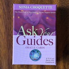 Ask Your Guides Oracle Cards by Sonia Choquette Complete With Manual