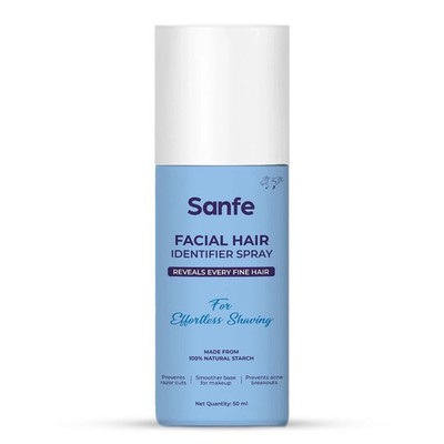 Sanfe Facial Hair Identifier Spray für die Gesichtsrasur mit Rasierer Dermapl...