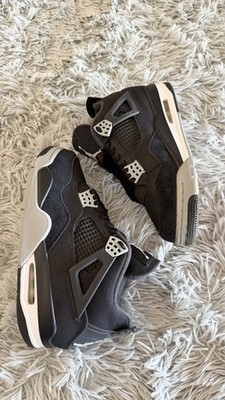 Size 7 Men s Air Jordan 4 Retro SE Black Canvas DH7138-006.