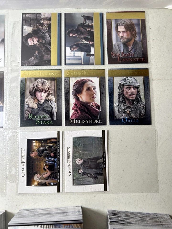 Rittenhouse Game Of Thrones 2012-2015 Huge Card Lot. 515 Cards, 10 Autographs - Image 3 of 4