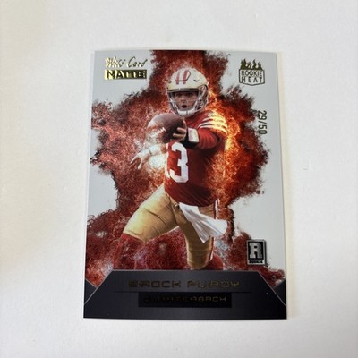 Brock Purdy 2022 Wild Card Rookie Heat /50 Color Match #RHU-26  49ers