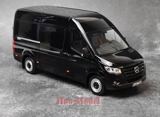 NOREV 1:18 Benz Sprinter 2018 Car Model Alloy Diecast Hobby adults Gifts Black