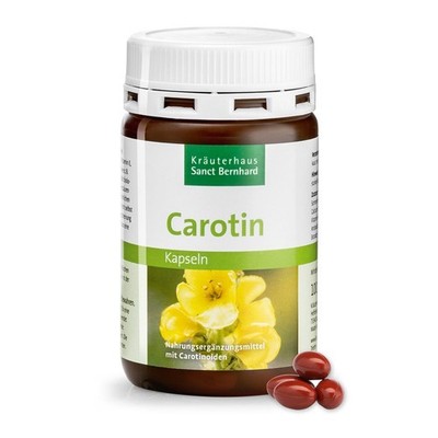 Carotin-Kapseln   mit Beta-Carotin & Nachtkerzenöl | 100 Kapseln |  181,03 /kg