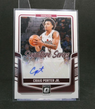 2024-25 Panini Donruss Optic - Signature Series Craig Porter Jr., Craig...