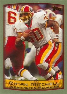1999 Topps #67 Brian Mitchell EX Excellent Redskins