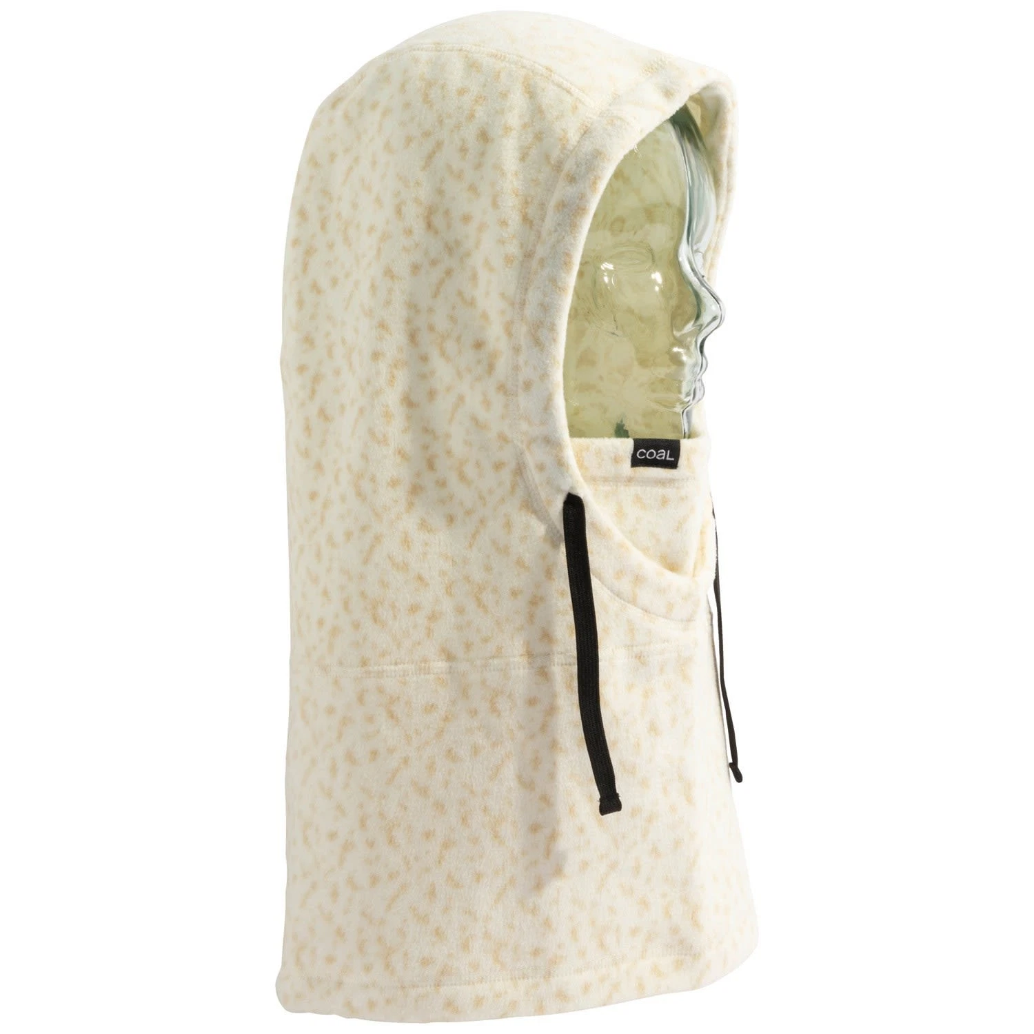 Coal The Ridge Hood Tech Fleece Balaclava, Khaki Camo