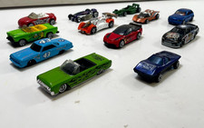 Vintage Hot Wheels Matchbox Diecast Toy Car Lot 12 Racing Sports Vehicles Loose.
