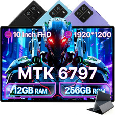 2026 10 inch Tablet 12GB RAM 256GB ROM Android 14 5G WiFi 6000mah Dual Camera