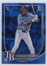 2025 Bowman Chrome Sapphire Edition Chandler Simpson #18 0m4x