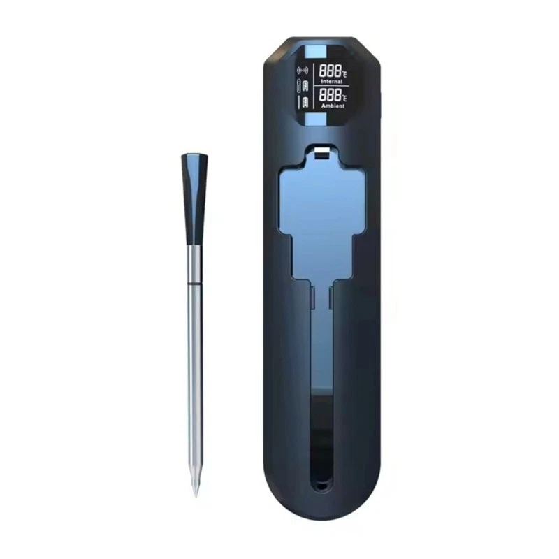Enabled Digital Cooking Thermometers Long Distances Ranges For Grilling