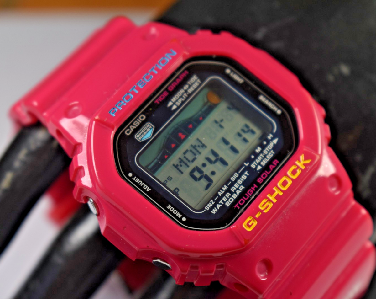 Casio GRX5600A-4 (3216) G-Shock G-lide Men's Pink Tough Solar
