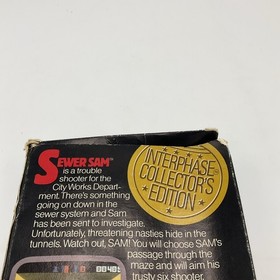 Sewer Sam (Mattel Intellivision, 1983) Complete in Original Box w Manual CIB