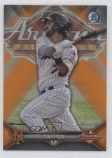 2018 Bowman Chrome 2017 AFL Fall Stars Orange Refractor 9/25 Tomas Nido 2d8
