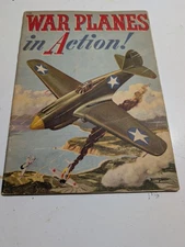 War Planes In Action: 1942 WW II picture book