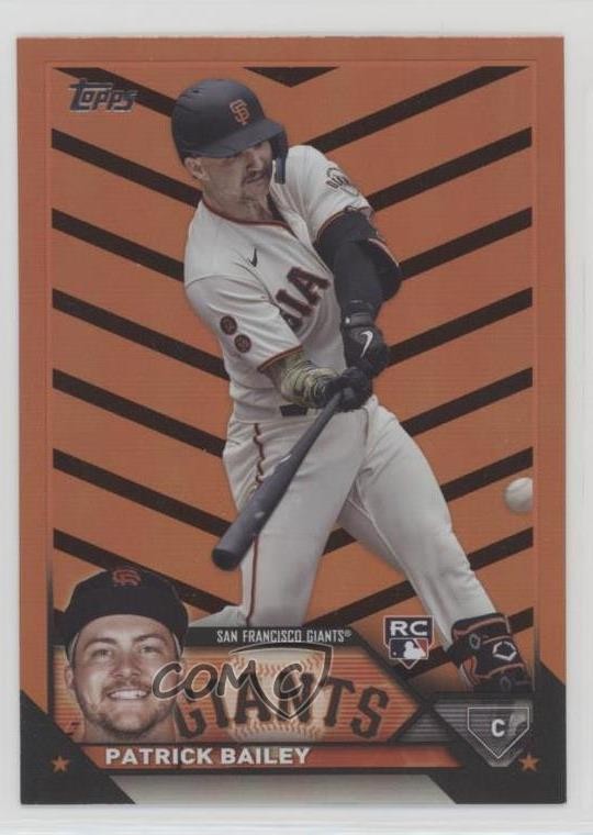 2023 Topps Update Orange & Black Foil Patrick Bailey #US8 1dm7