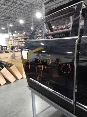 2020 Buick Enclave Rear Right Door Black Used Minor Dent/Scratches 679048