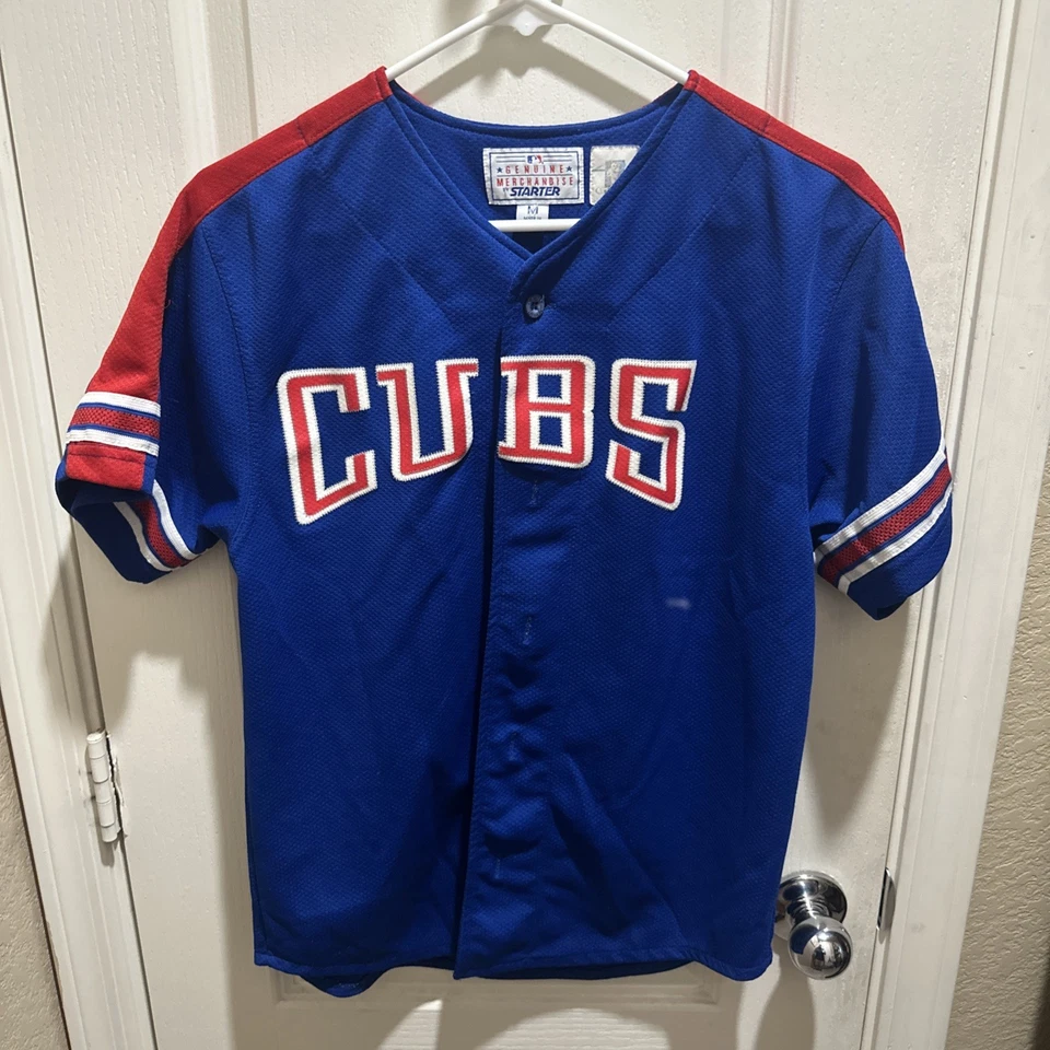 Camiseta de béisbol Sammy Sosa mercancía genuina para principiantes de los Chicago Cubs MLB talla M Foto 2 de 4