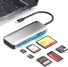 Memory Stick Pro Duo Card Reader, 7 in1 Memory Stick Pro Duo Adapter USB C fo...