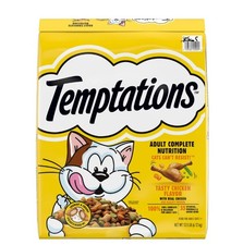Temptations Adult Dry Cat Food Tasty Chicken Flavor, 13.5 Lb Bag 1.09 per pound