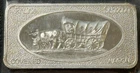 Vintage 1 Oz .999 Silver Patrick Mint Prairie Schooner Covered Wagon Wild West!!