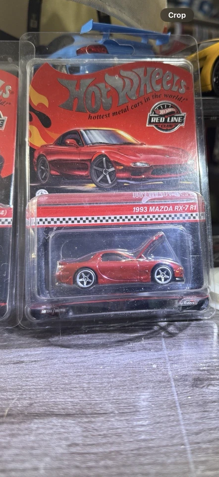 Hot Wheels RLC Lote Toyota Supra, GT-R R34 Rojo, GT-R R34 Púrpura y 1993 RX-7 Foto 4 de 4